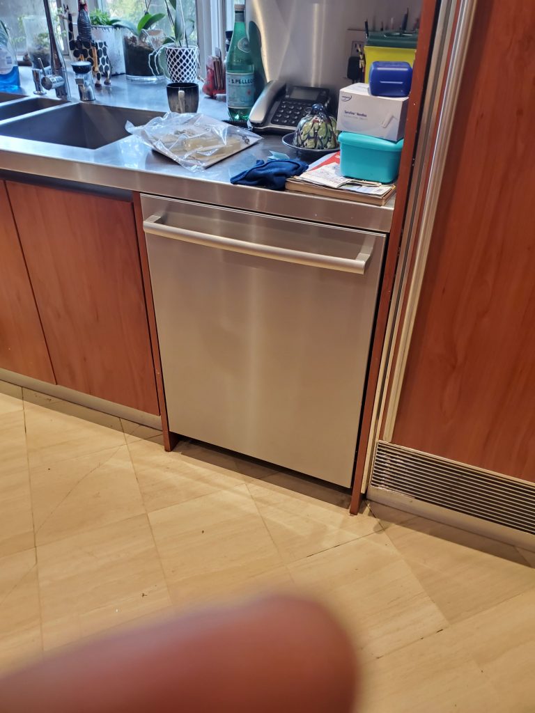 dishwasher installation by alpha tech appliance ajax