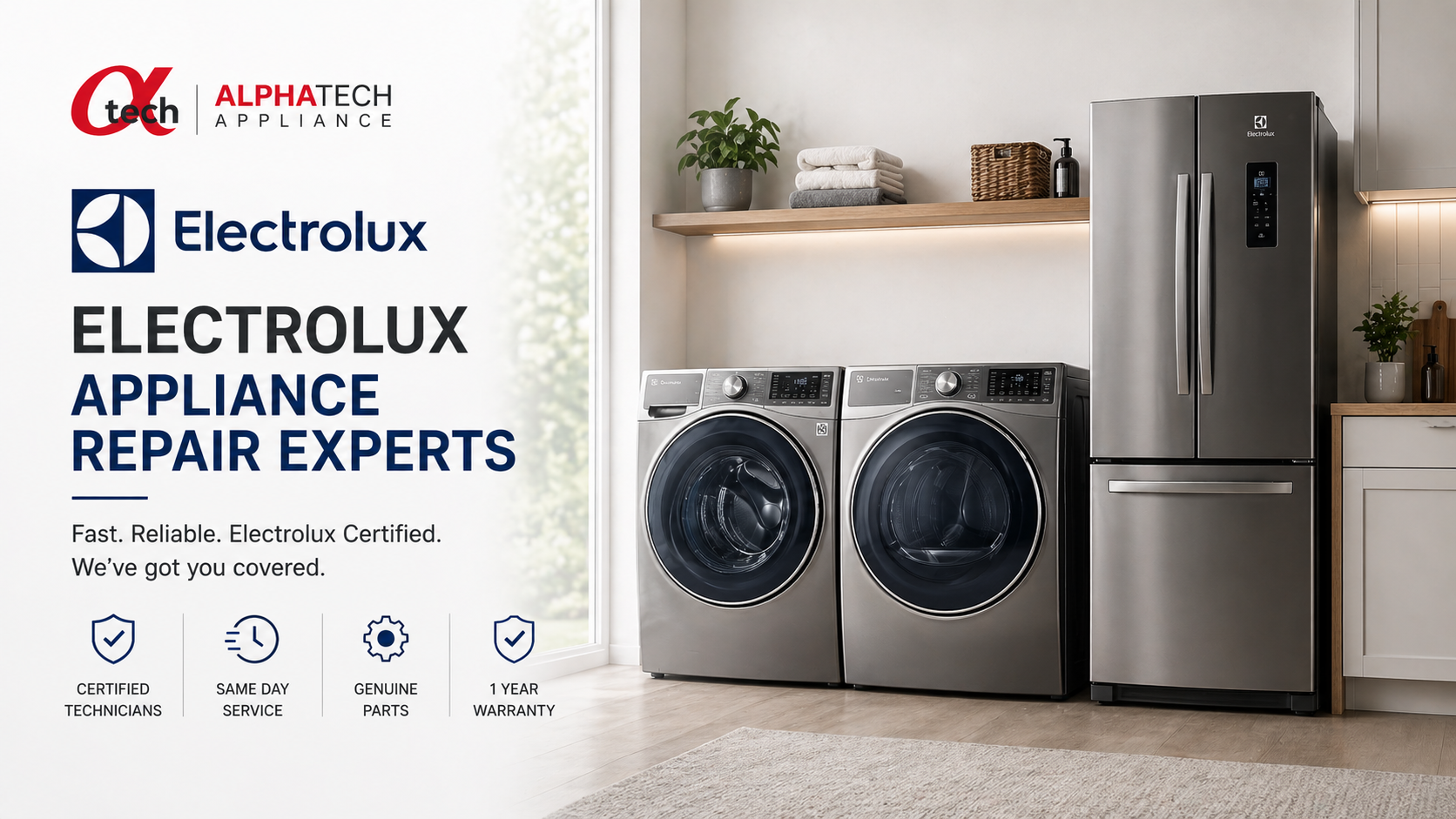 Electrolux appliance repair