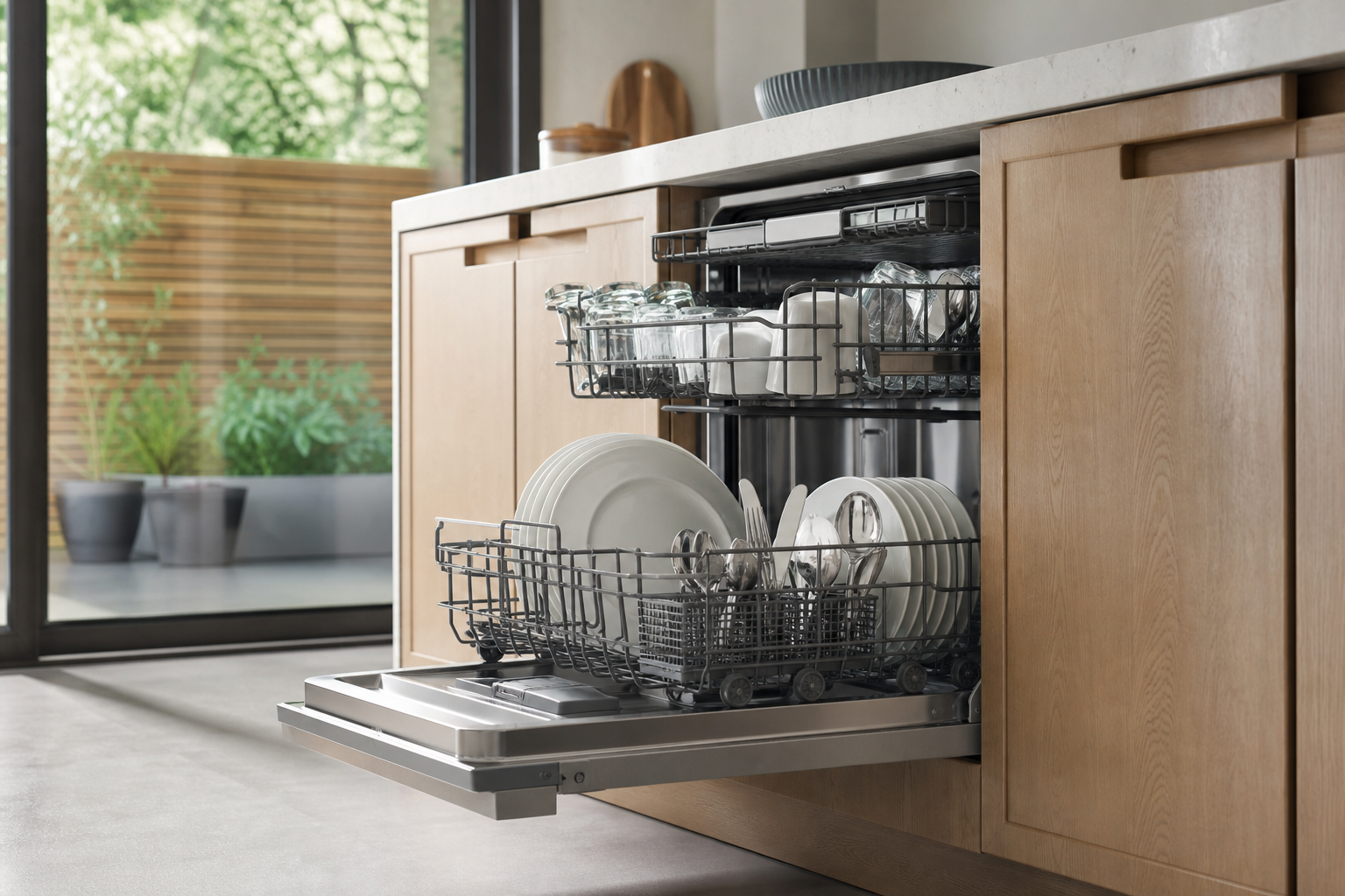 Premium built-in dishwasher