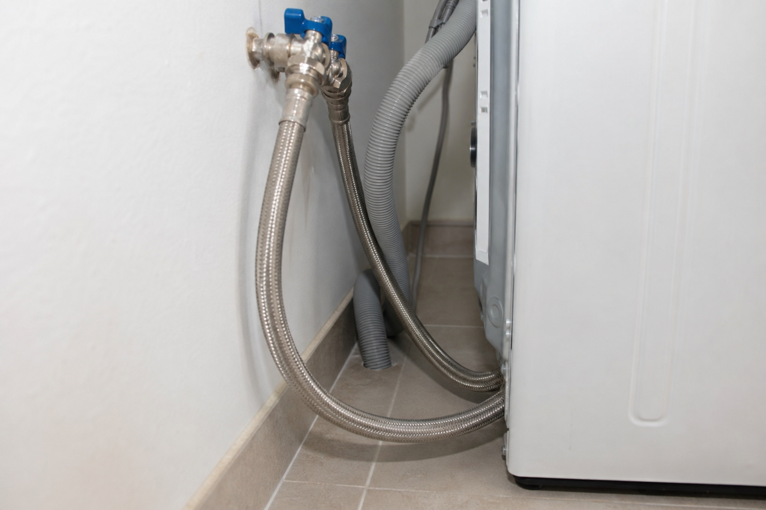 Washing machine water inlet hoses